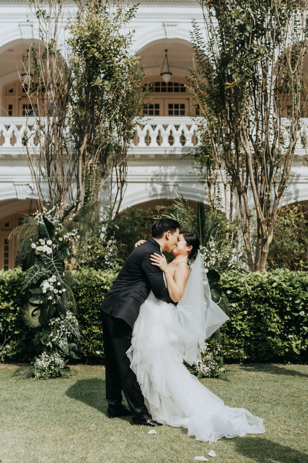 Matthew & Wanda - Raffles Hotel